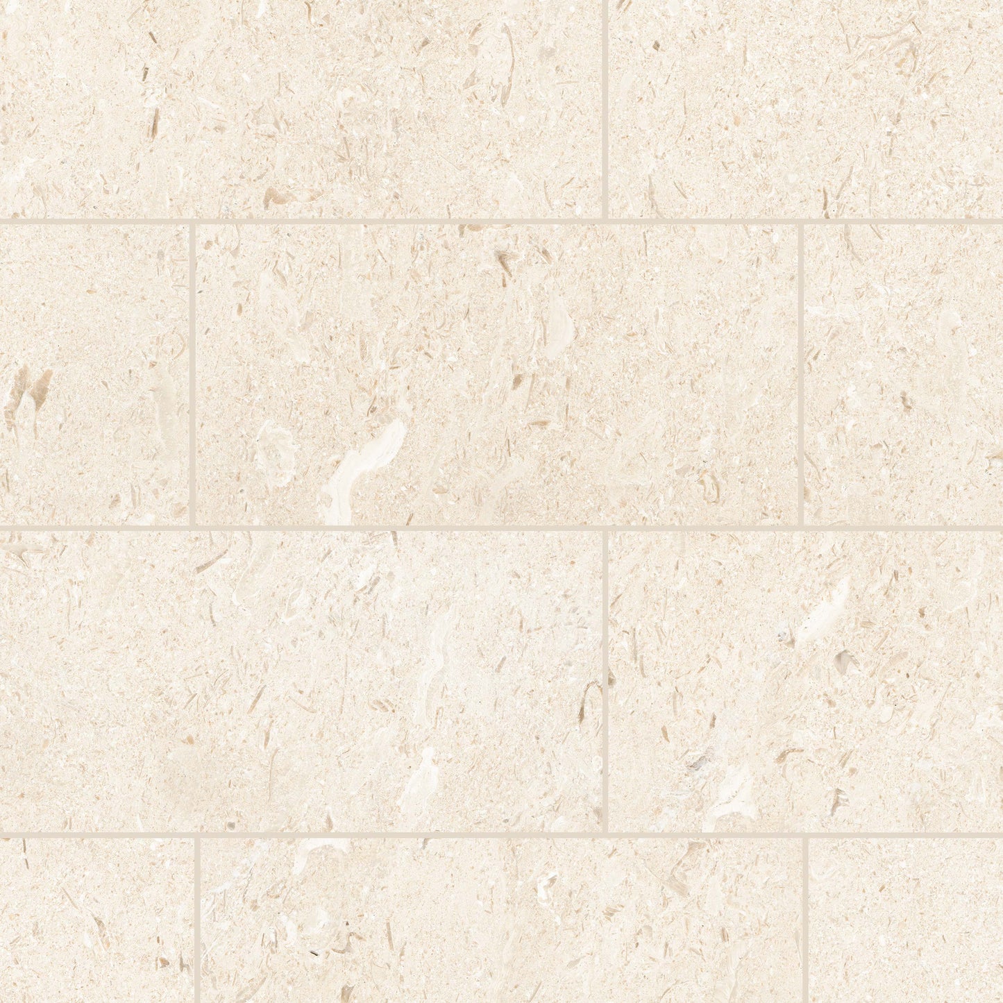 Mayra White 6" x 12" x 3cm Tumbled Limestone Paver