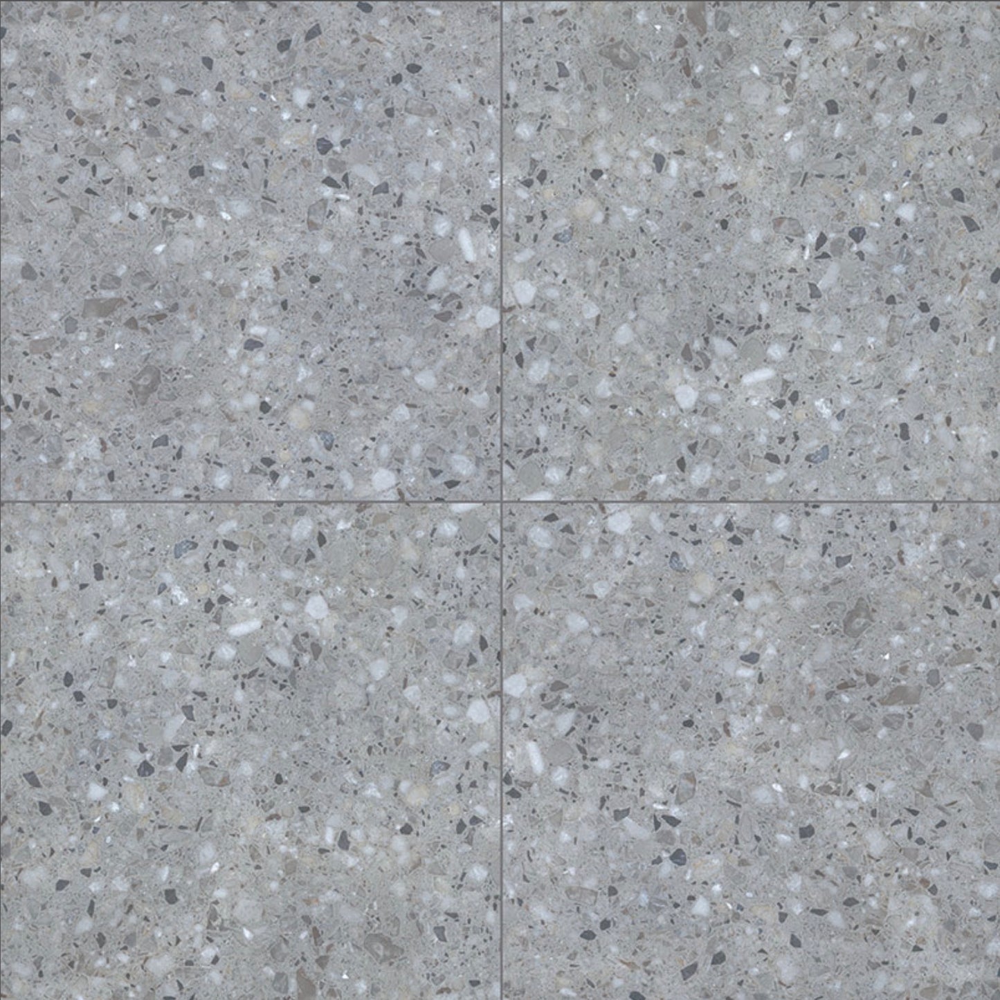 Terrazo Gris® Arterra® Series: 24" x 24" x 2cm Matte Porcelain Outdoor & Indoor Paver