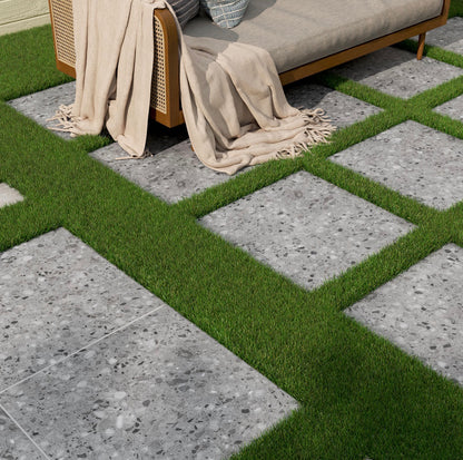 Terrazo Gris® Arterra® Series: 24" x 24" x 2cm Matte Porcelain Outdoor & Indoor Paver — product image 6