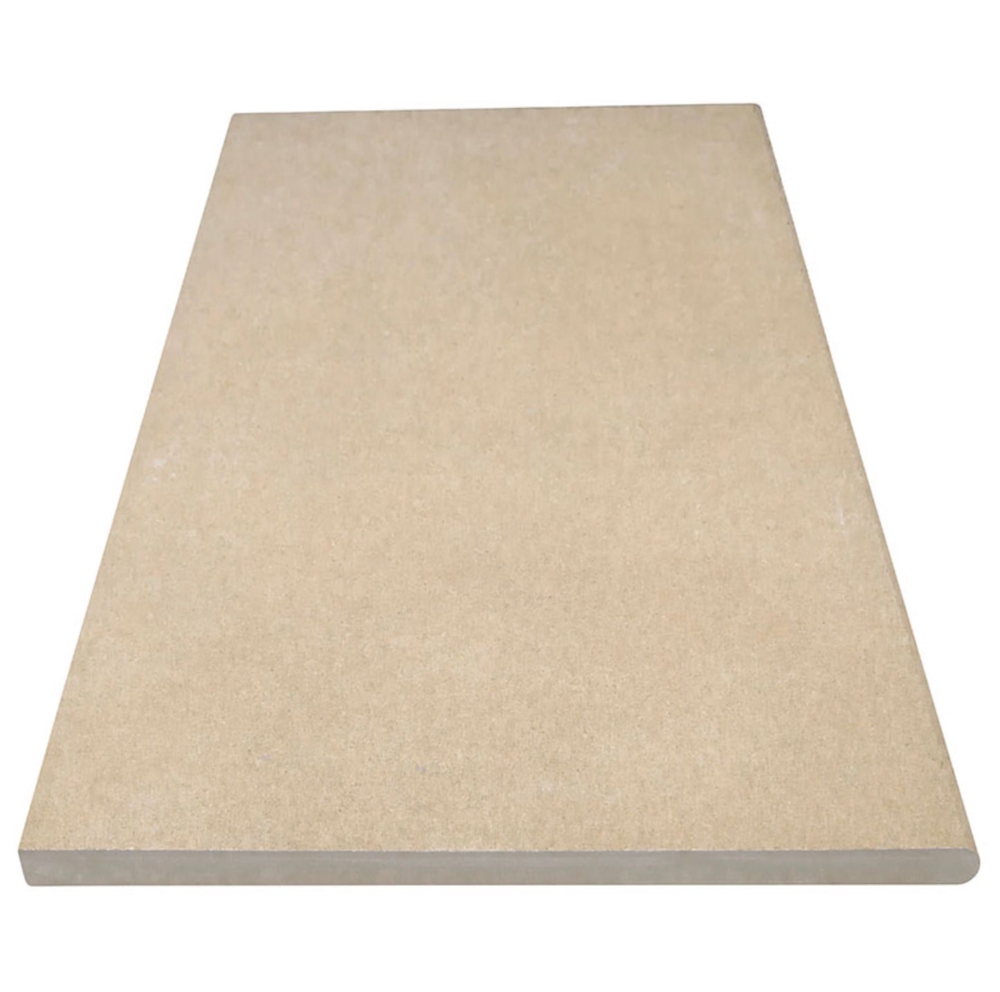 Tierra Beige™ Arterra® Series: 13" x 24" x 2cm Matte Porcelain Pool Coping & Step Tread
