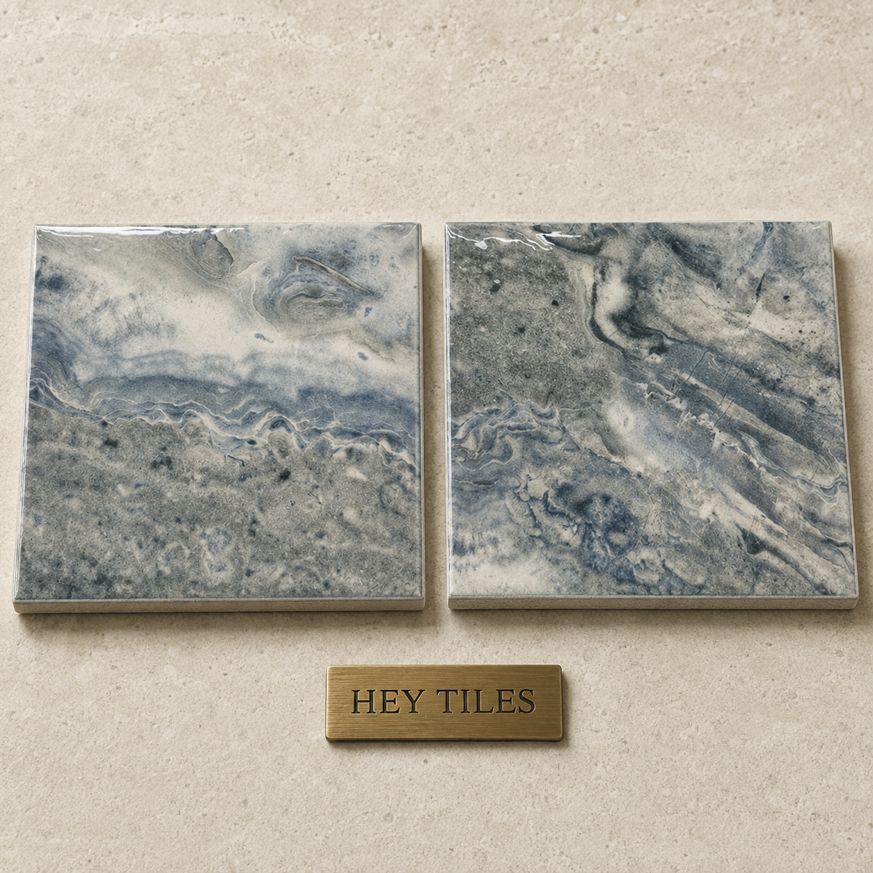 Fujiwa Rio Series: Oyster Gray Glazed Porcelain Pool Tile