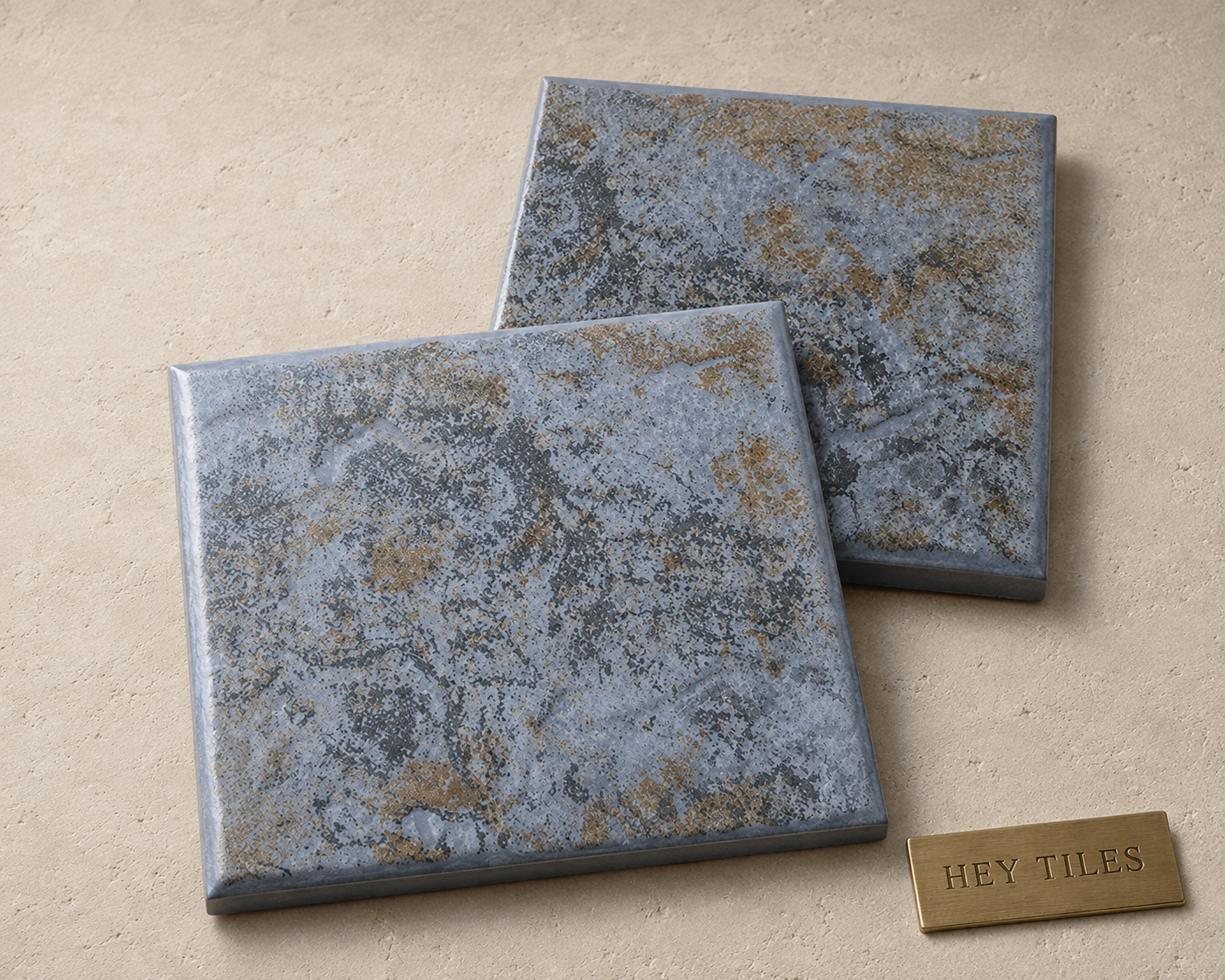 Fujiwa Tile Sekis Series French Grey 6 x 6 Matte Porcelain Tile