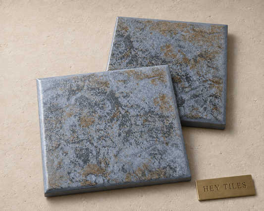 Fujiwa Tile Sekis Series French Grey 6 x 6 Matte Porcelain Tile