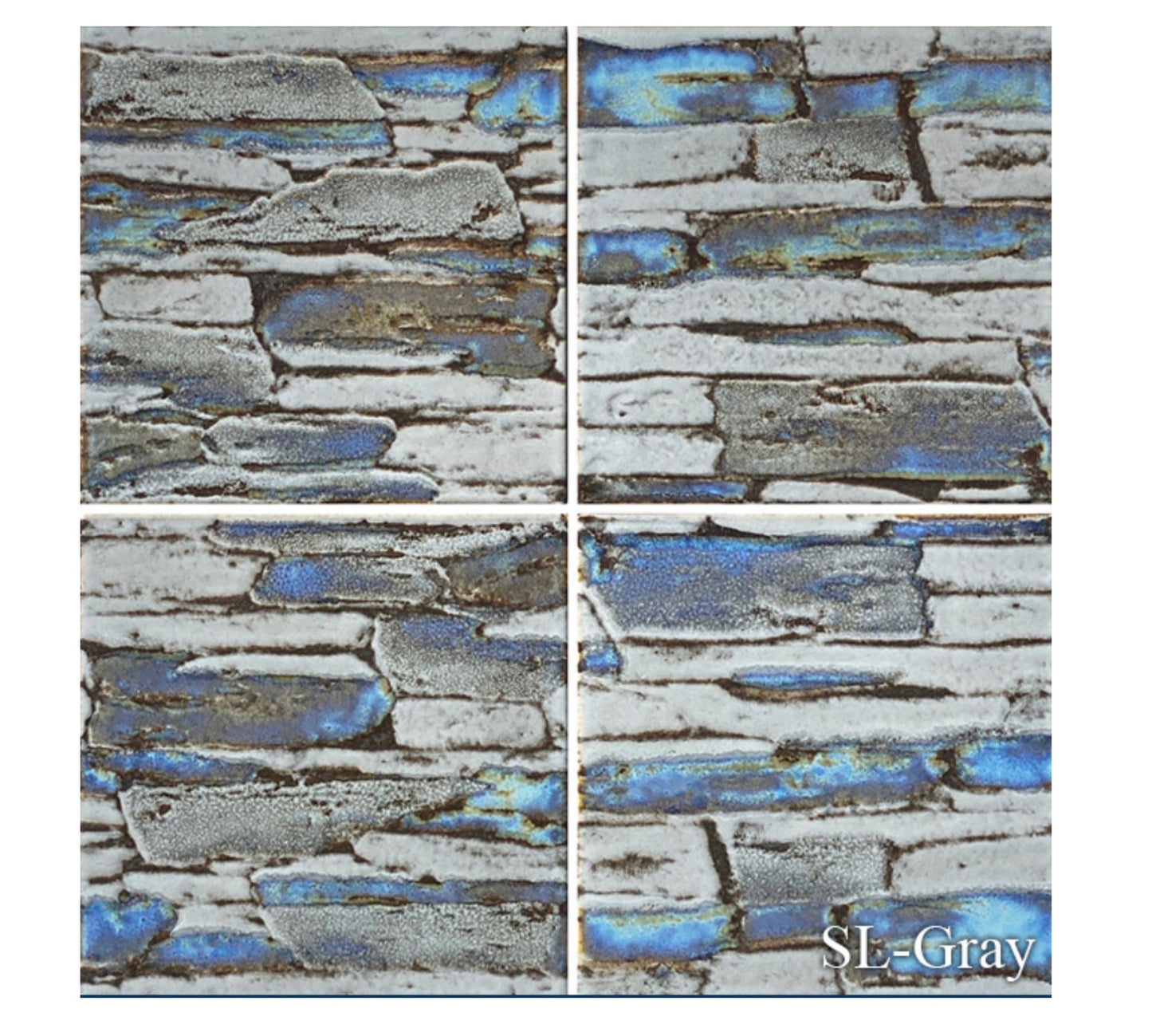 Stoneledge Series Porcelain Grey 6" x 6" Porcelain Pool Tile