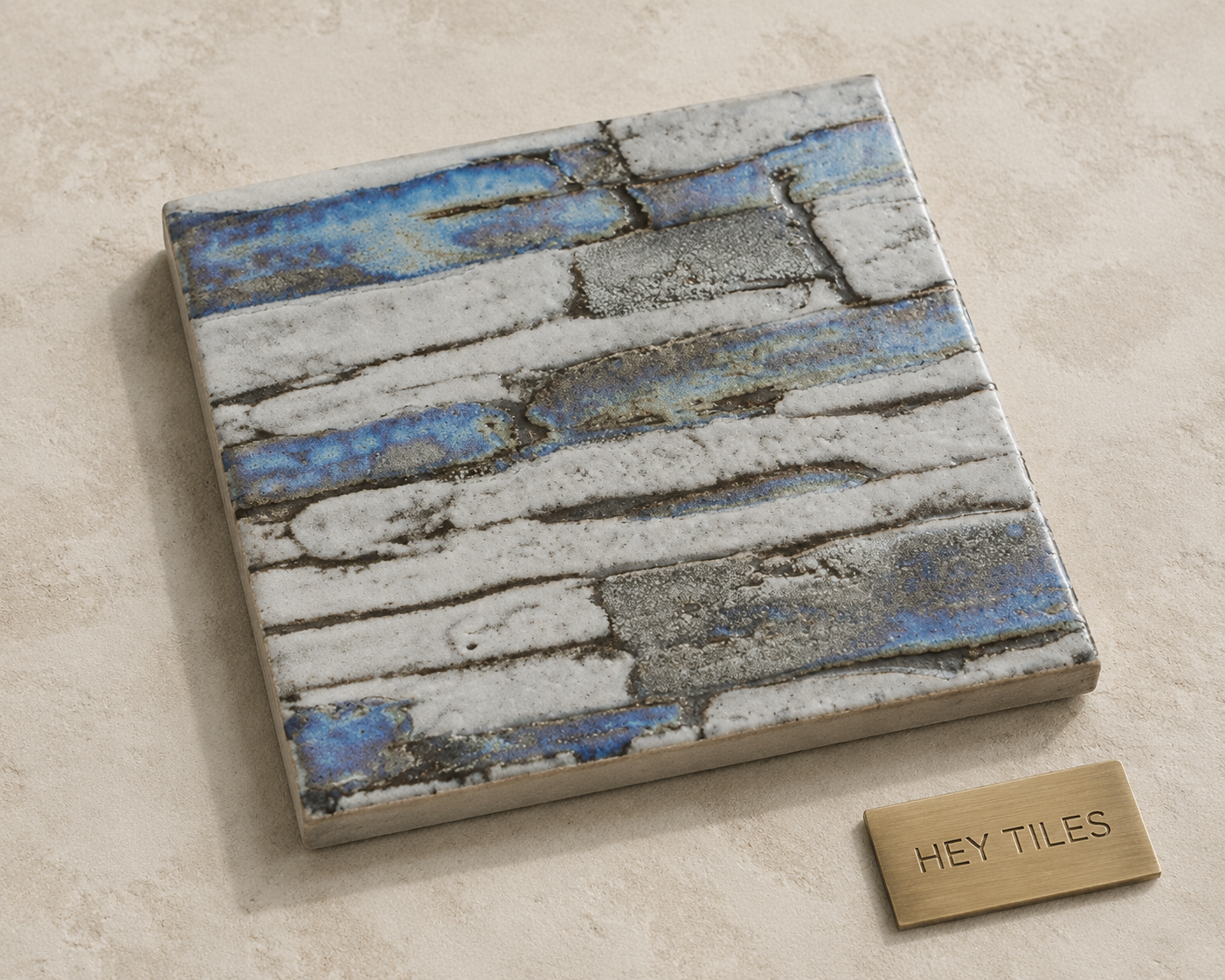 Stoneledge Series Porcelain Grey 6" x 6" Porcelain Pool Tile