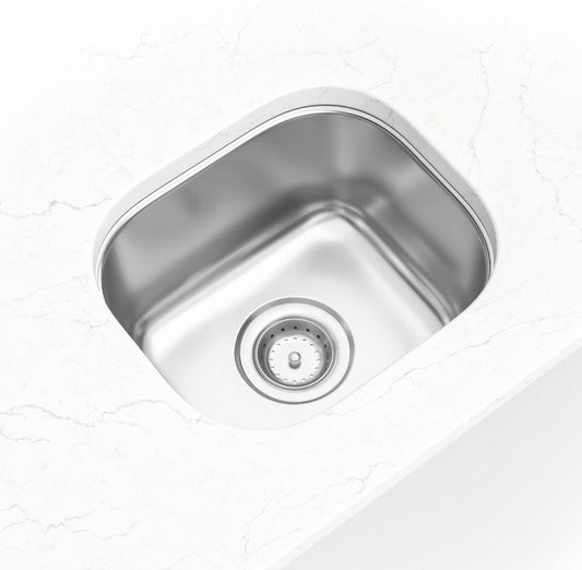 Single Bowl 18G Drawn 1210 Stainless Steel Undermount Sink