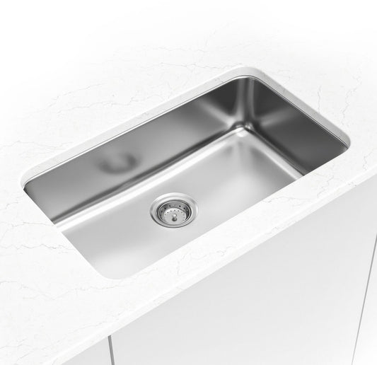 MSI Single Bowl 3018 Stainless Steel Undermount Sink