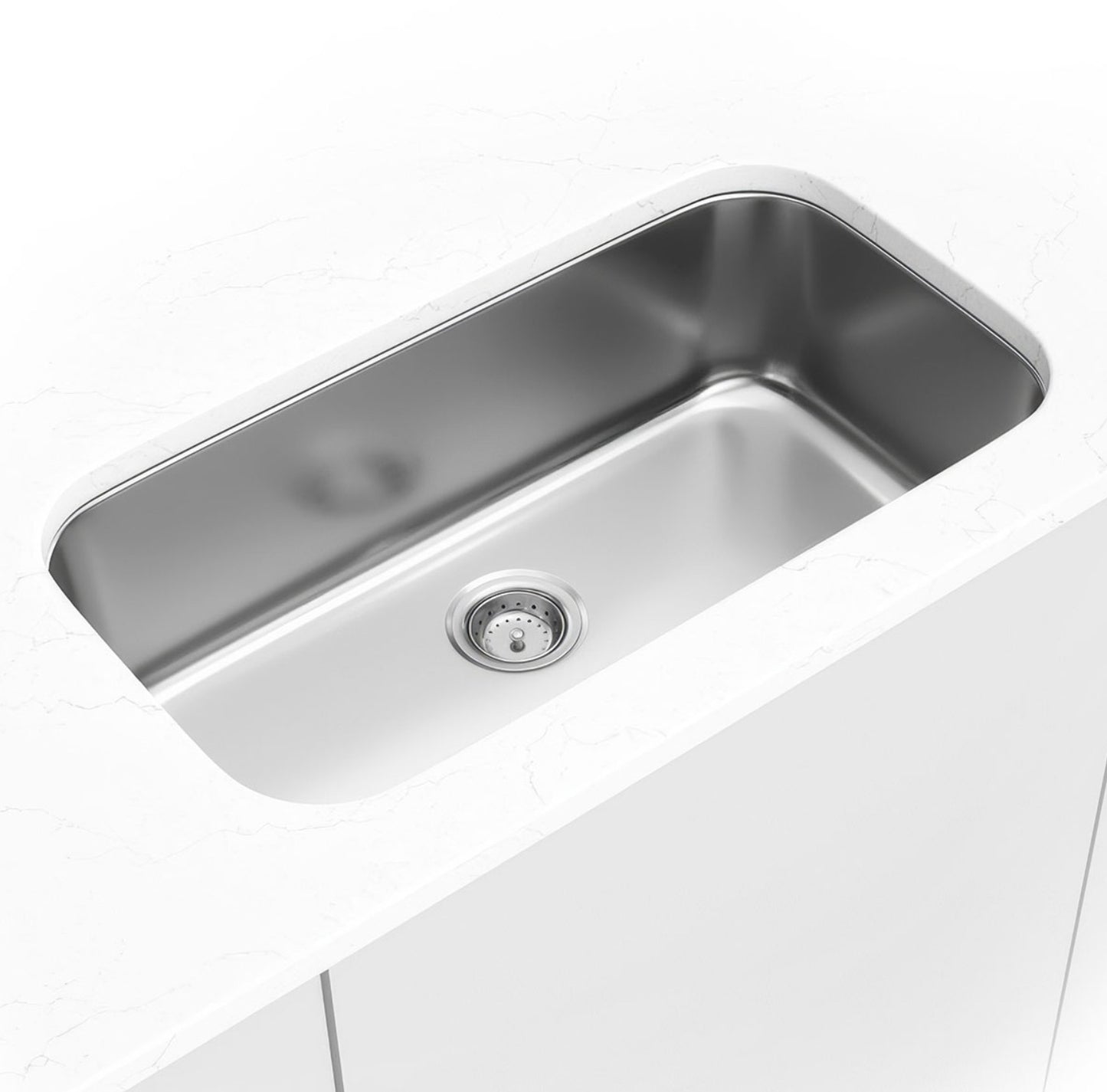 MSI Single Bowl "SCO" 3218 Stainless Steel Undermount Sink