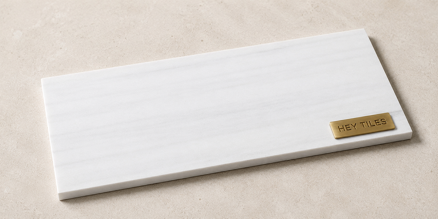 Bianco Dolomite 6" x 12" Premium Marble Tile