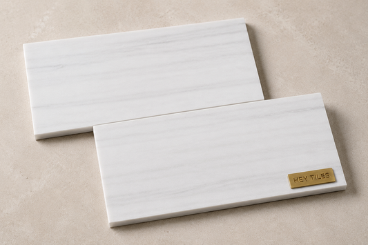 Bianco Dolomite 6" x 12" Premium Marble Tile