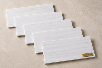 Bianco Dolomite 6" x 12" Premium Marble Tile — product image 4