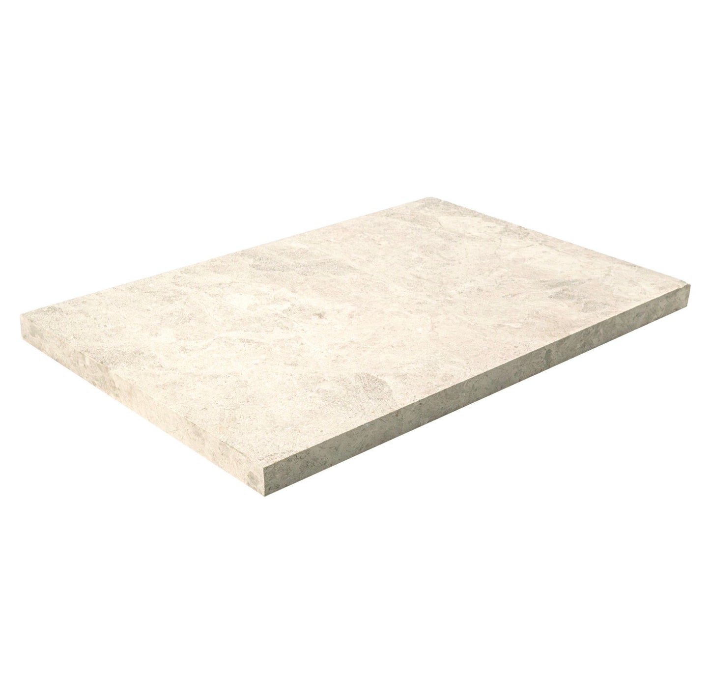 Diana Royal 12" x 24" x 3cm Sandblasted Natural Marble Pavers
