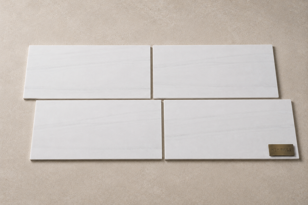 Bianco Dolomite 12" x 24" Natural Marble Tile