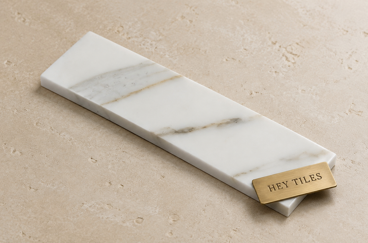 2X8 Tuscan Calacatta Gold Italian Marble Tile