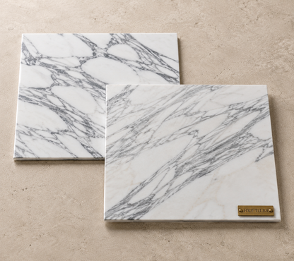 Arabescato Corchia Deluxe 18" × 18" Italian Marble Tile — product image 3