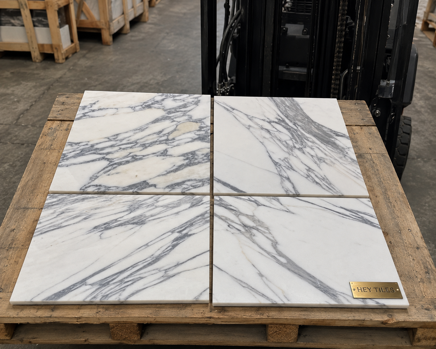 18x18, 3/8 Arabescato Corchia Deluxe Italian Marble Tile