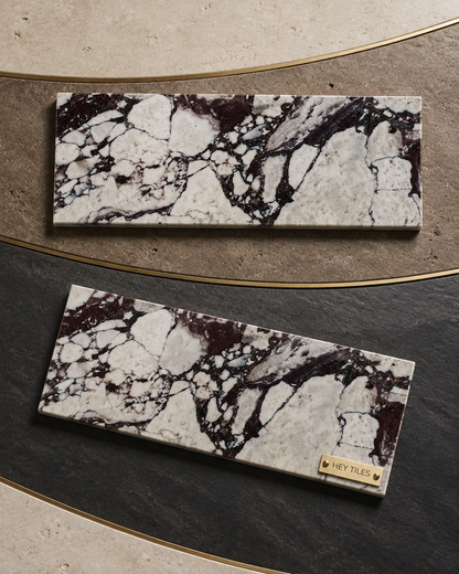 4x12 Calaacatta Violet Purple Marble Tile — product image 7