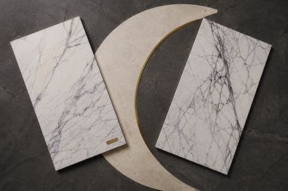 Premium Deep-Vein Lilac White 12" × 24" Turkish Marble Tile — product image 7