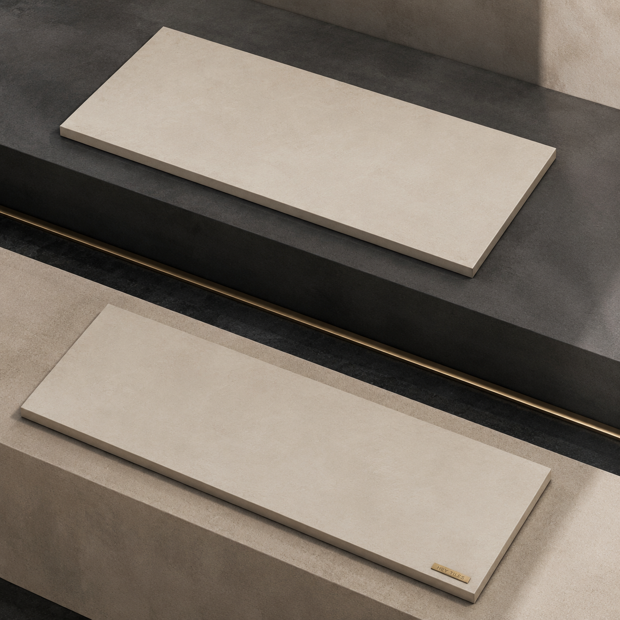 MSI Arterra Zement Blanco 24" × 48" × 2 cm Porcelain Paver