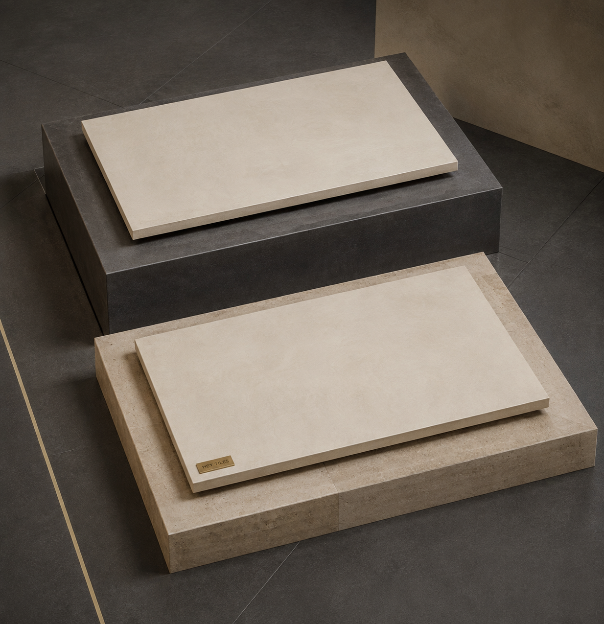 MSI Arterra Zement Blanco 24" × 48" × 2 cm Porcelain Paver