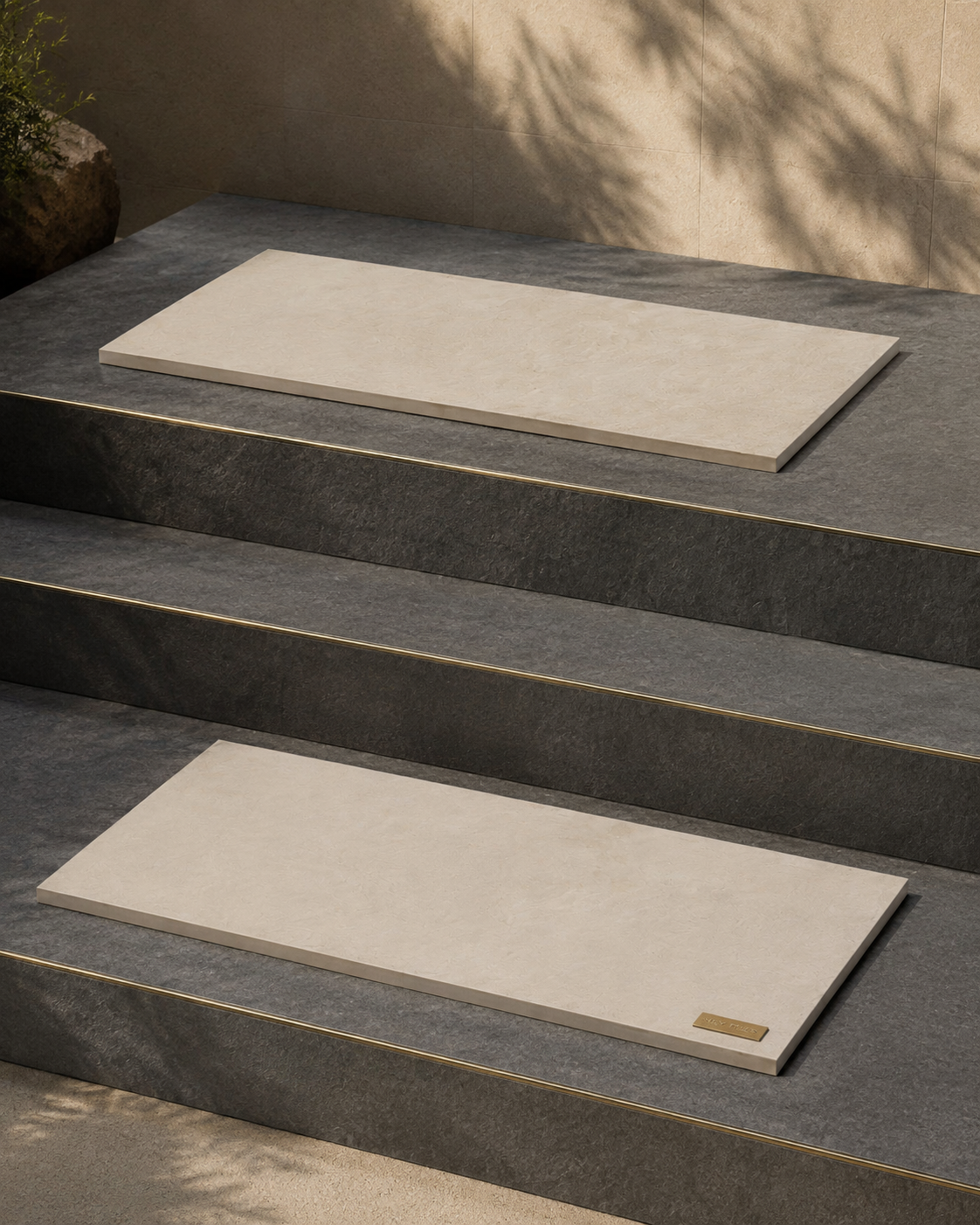 MSI Arterra Zement Blanco 24" × 48" × 2 cm Porcelain Paver