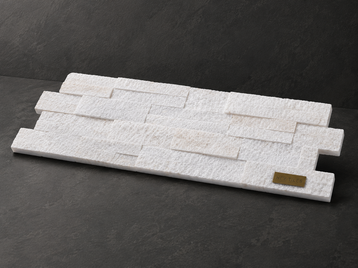 MSI XL RockMount™ Stonevera Pearl 9" × 24" Marble Ledger Panel