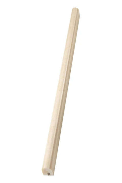 1/2 x 12 polished Spanish Crema Marfil marble pencil liner for elegant tile design and borders.