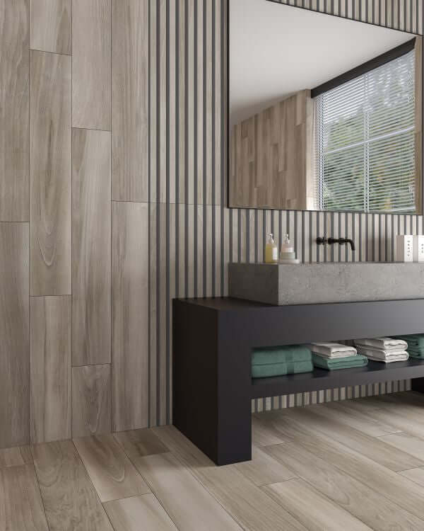 Norway Taupe 8 x 48 Matte