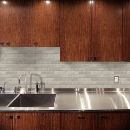 Brickstone Ivory 2X10 Brick Pattern Porcelain Tile — product image 7