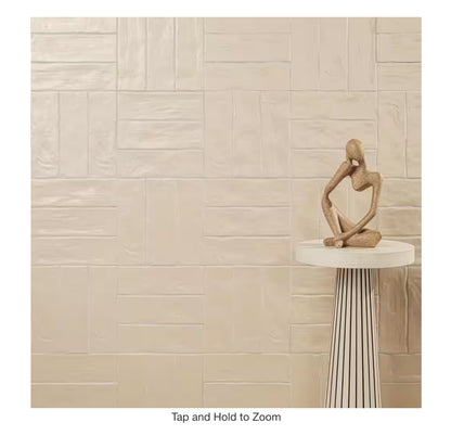 MSI Zest Sand 2.5" × 8" Satin Ceramic Wall Tile — product image 3