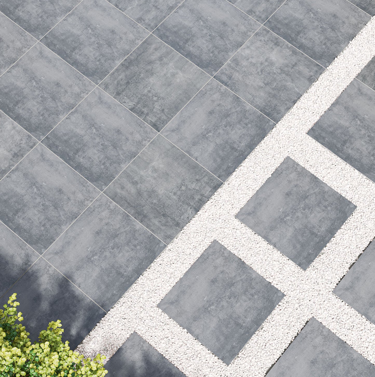 24×24 True Bluestone Arterra® Porcelain Pavers, 2 CM