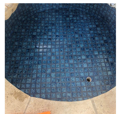Fujiwa Celica Series Porcelain Tile Opal, 2" x 2" - Pool Tile — product image 2