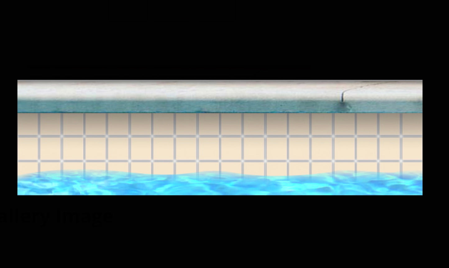 4x4 Fujiwa Cresta Peach Porcelain Pool Tile