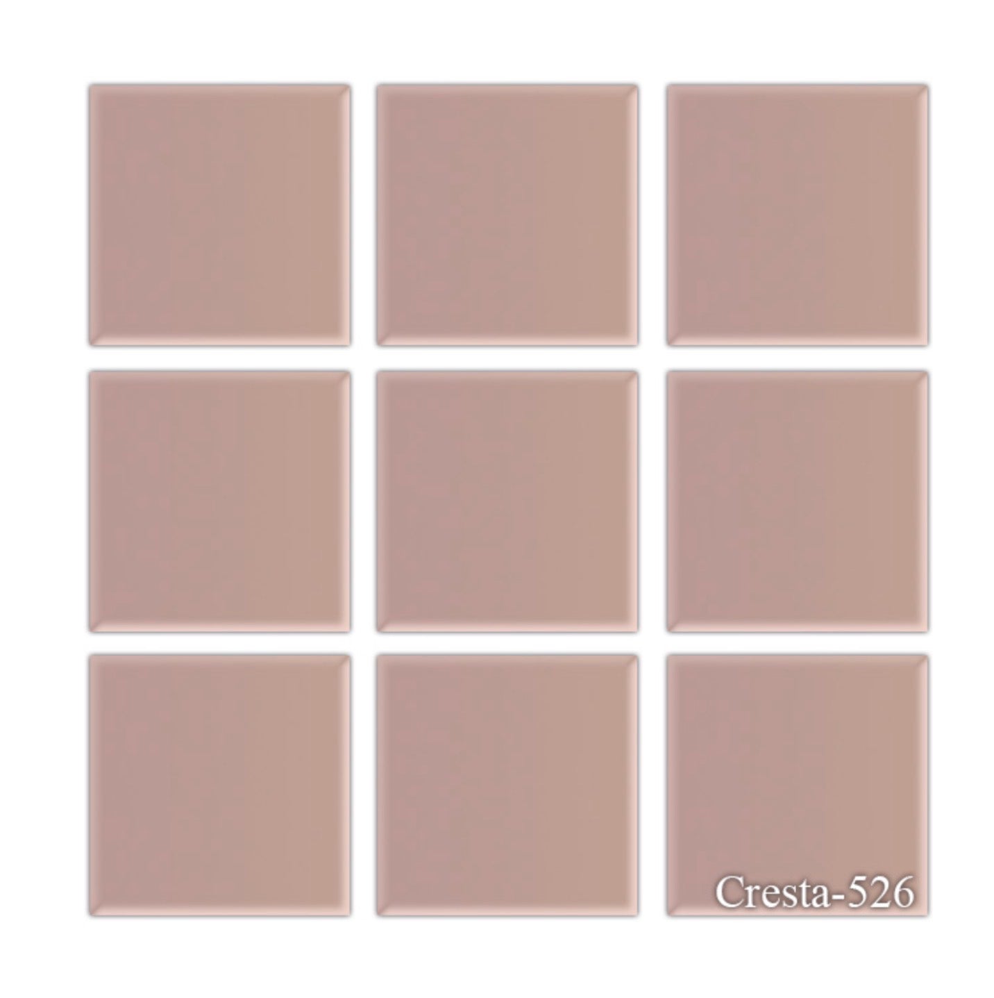 4x4 Fujiwa Cresta Mauve Porcelain Pool Tile