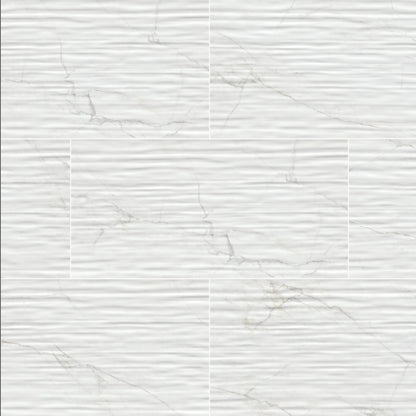 Dymo Calacatta Stripe White 12X24 — product image 1