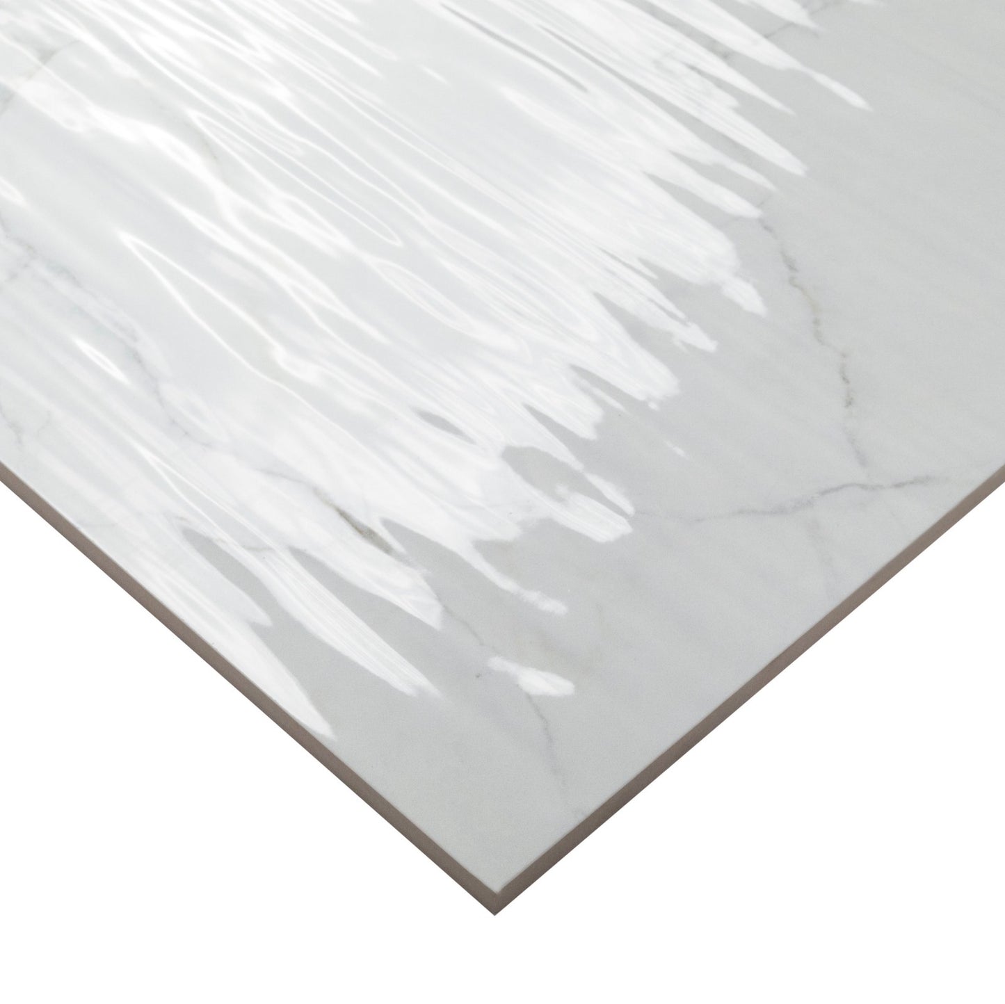 Dymo Calacatta Stripe White 12X24