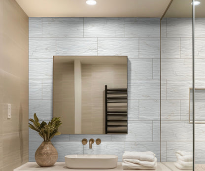Dymo Calacatta Stripe White 12X24 — product image 8