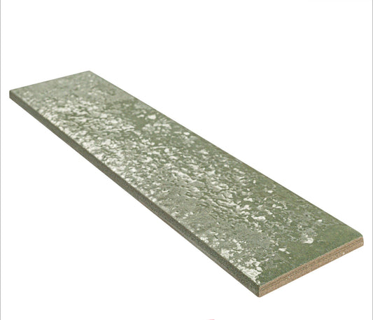 Mattonella Giada 2.5" x 10" Glazed Porcelain Wall Tile