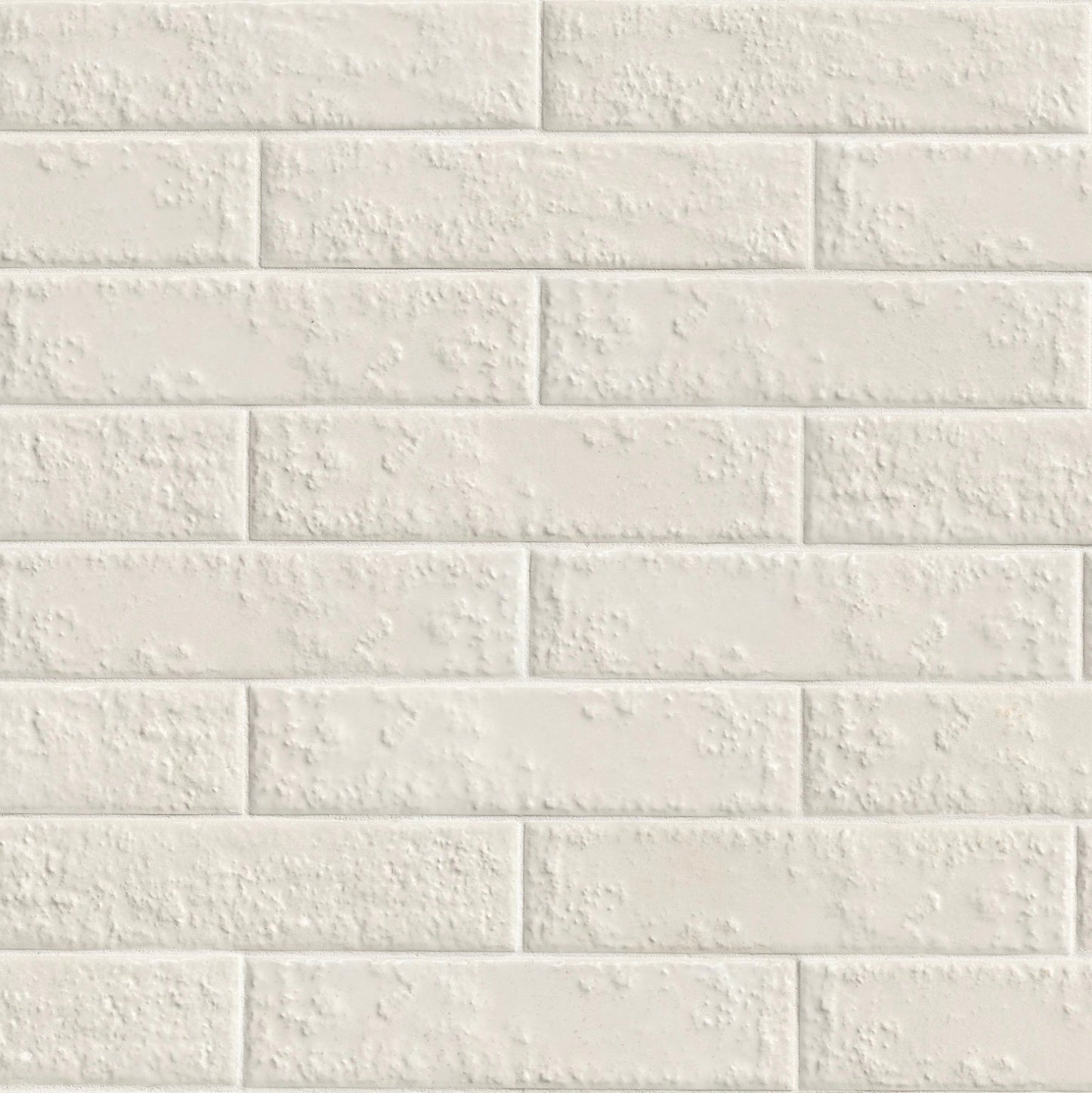 Mattonella Neve 2.5" x 10" Glazed Porcelain Wall Tile