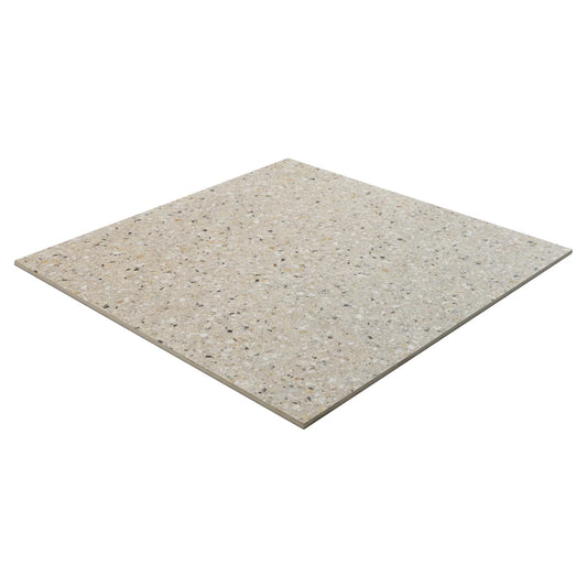 Mystere 24" x 24" Structured Porcelain Tile in Sand