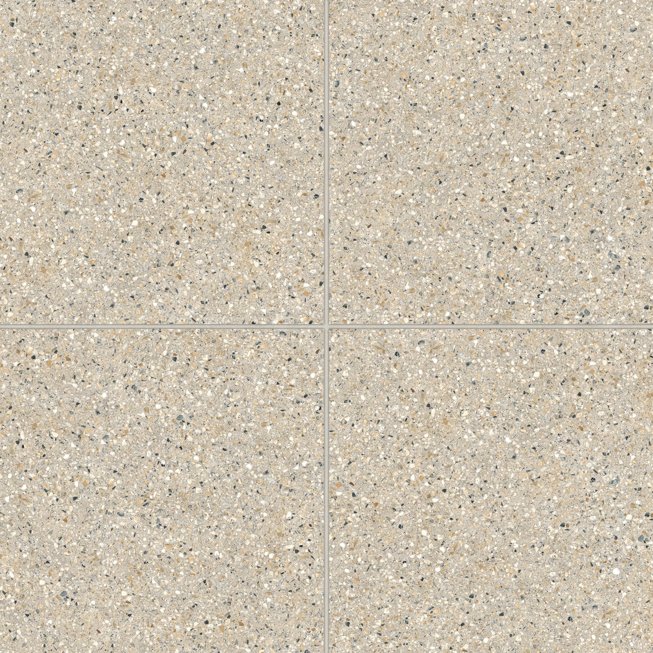 Mystere 24" x 24" Structured Porcelain Tile in Sand