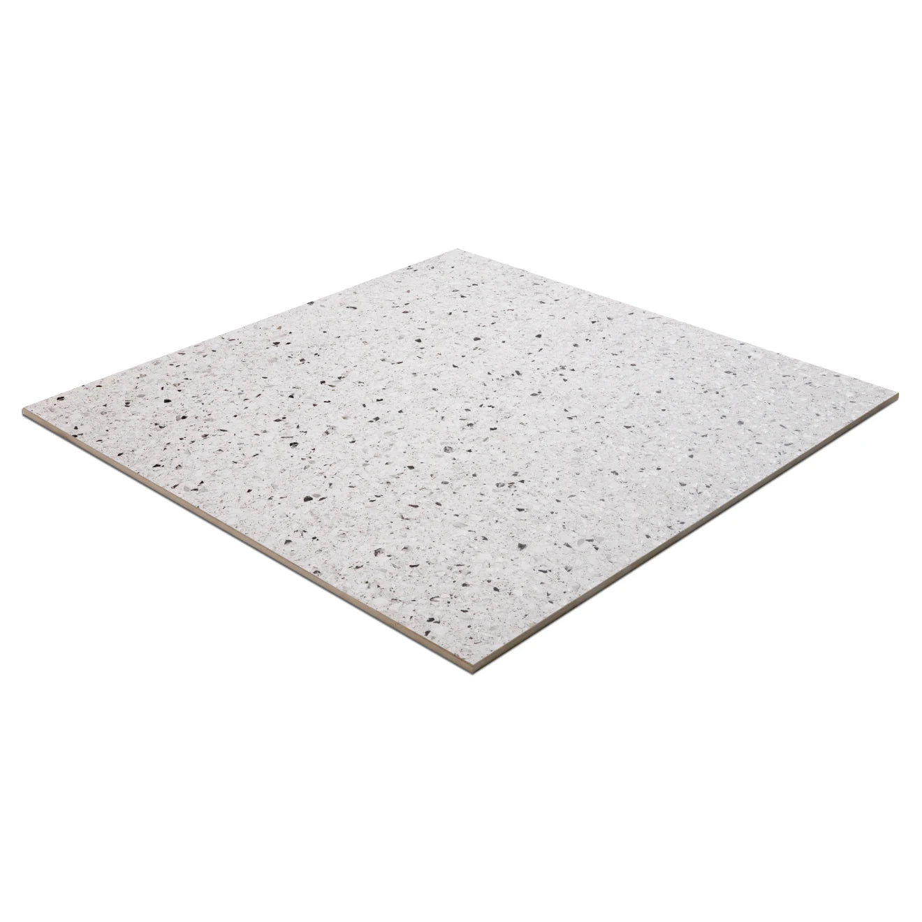 Mystere 24" x 24" Structured Porcelain Tile in White