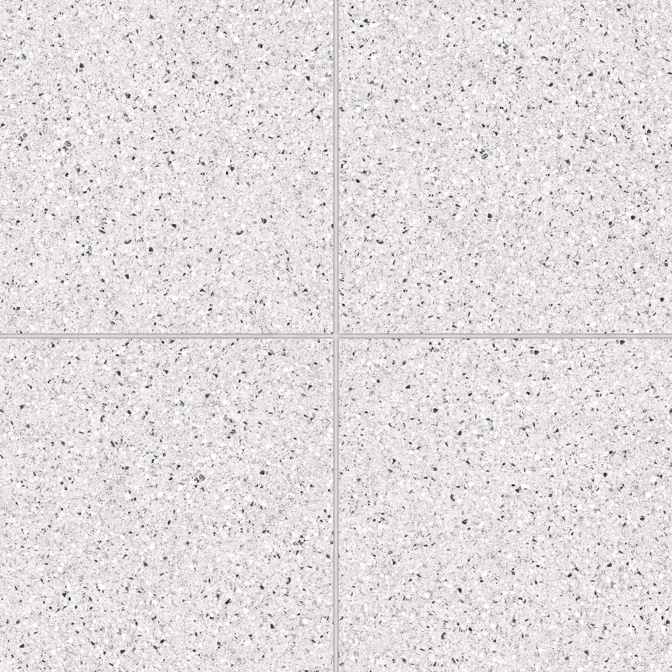 Mystere 24" x 24" Structured Porcelain Tile in White