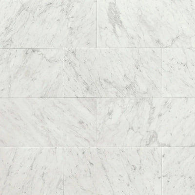 Carrara White Marble 12x24