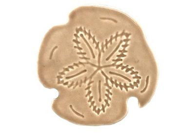 Fujiwa Sand Dollar 4"x4" watermark pool mosaic