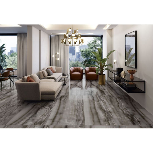 Akoya Ocean Polished 12 x 24 SANT'AGOSTINO - Hey Tiles