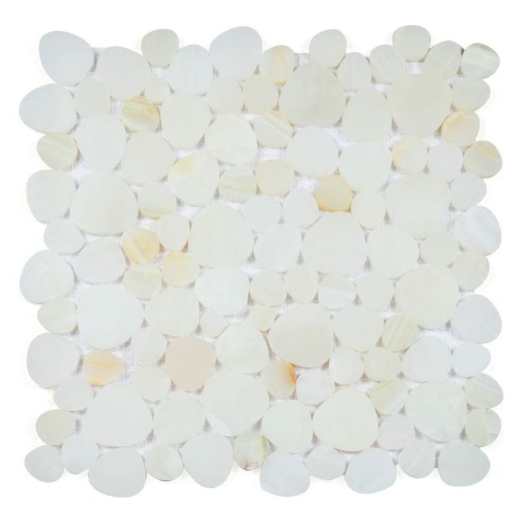 Aphrodite Onyx White Honed 12 x 12 - Hey Tiles