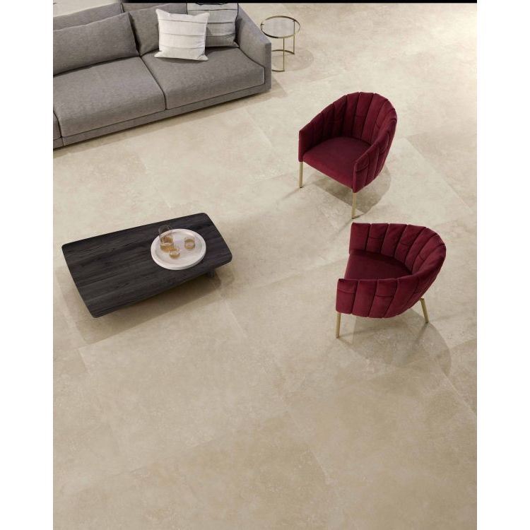 Appia Cross Cut Beige Matte 24 x 48, SANT’AGOSTINO - Hey Tiles