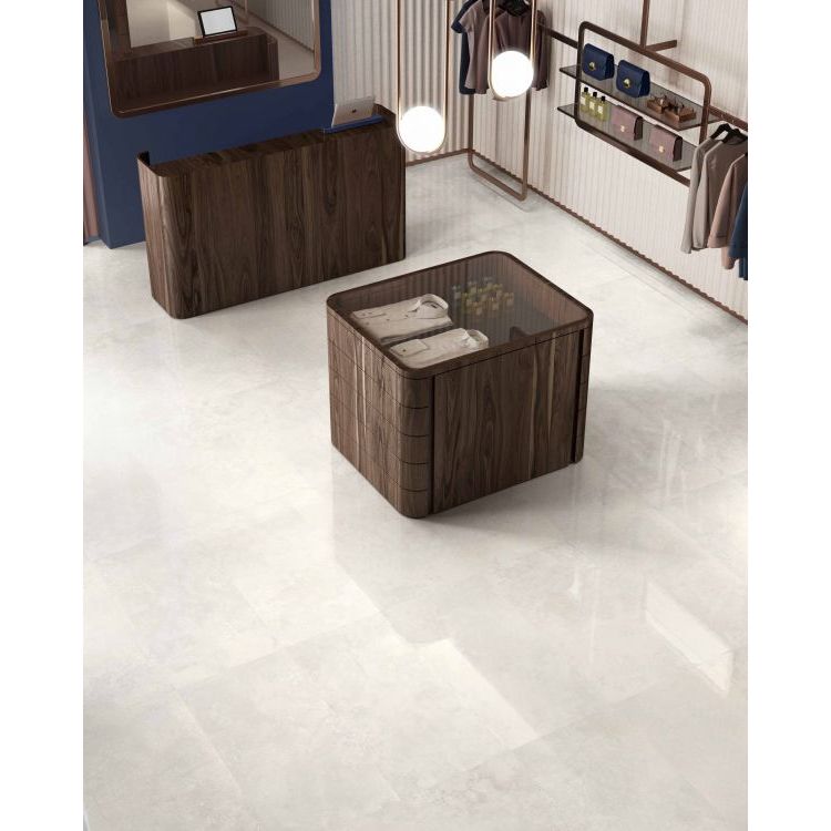 Appia Cross Cut White Polished 24 x 48, SANT'AGOSTINO - Hey Tiles