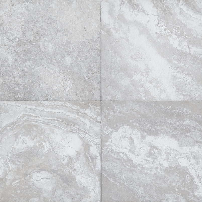 MSI Argento Travertino paver detail